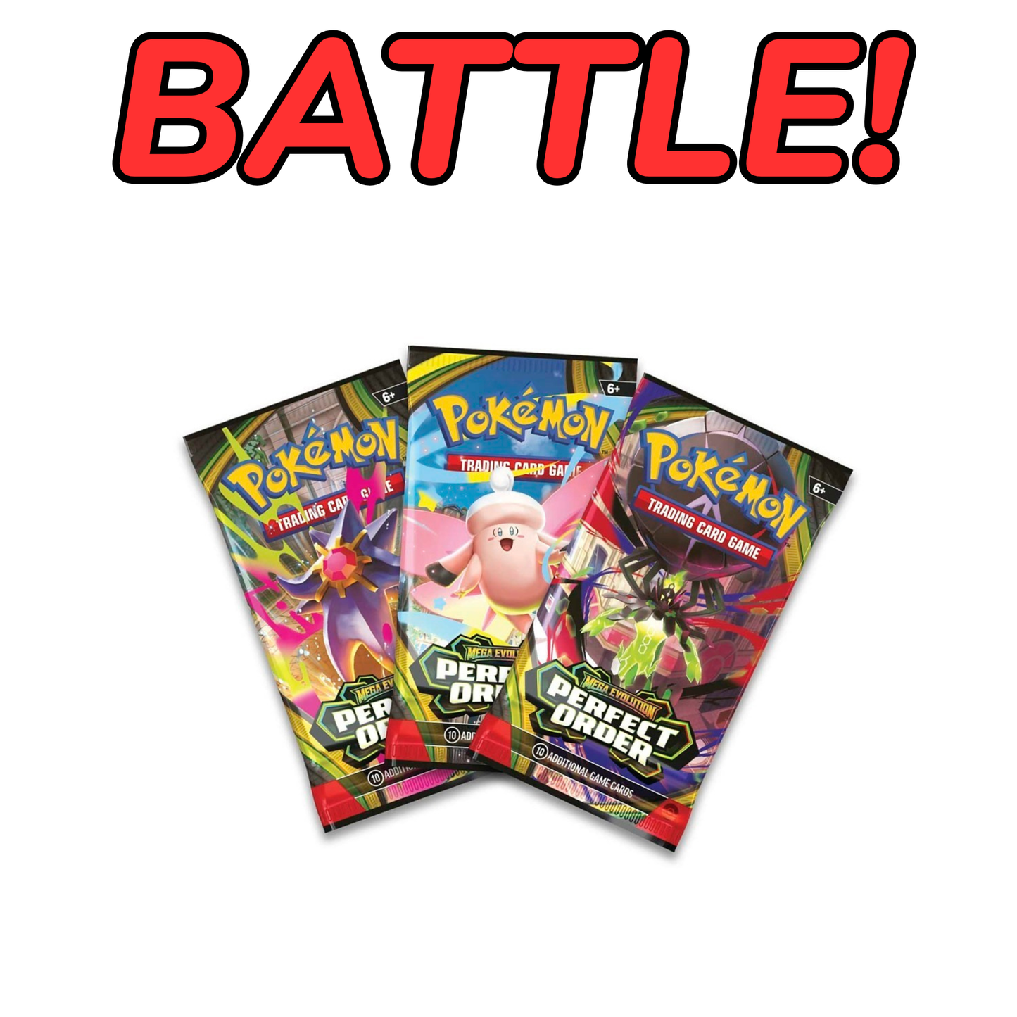 BATTLE! Perfect Order 3 Pack