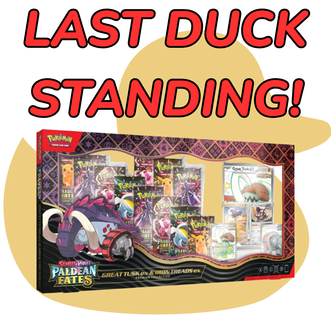 LAST DUCK! Great Tusk ex & Iron Treads ex Premium Box